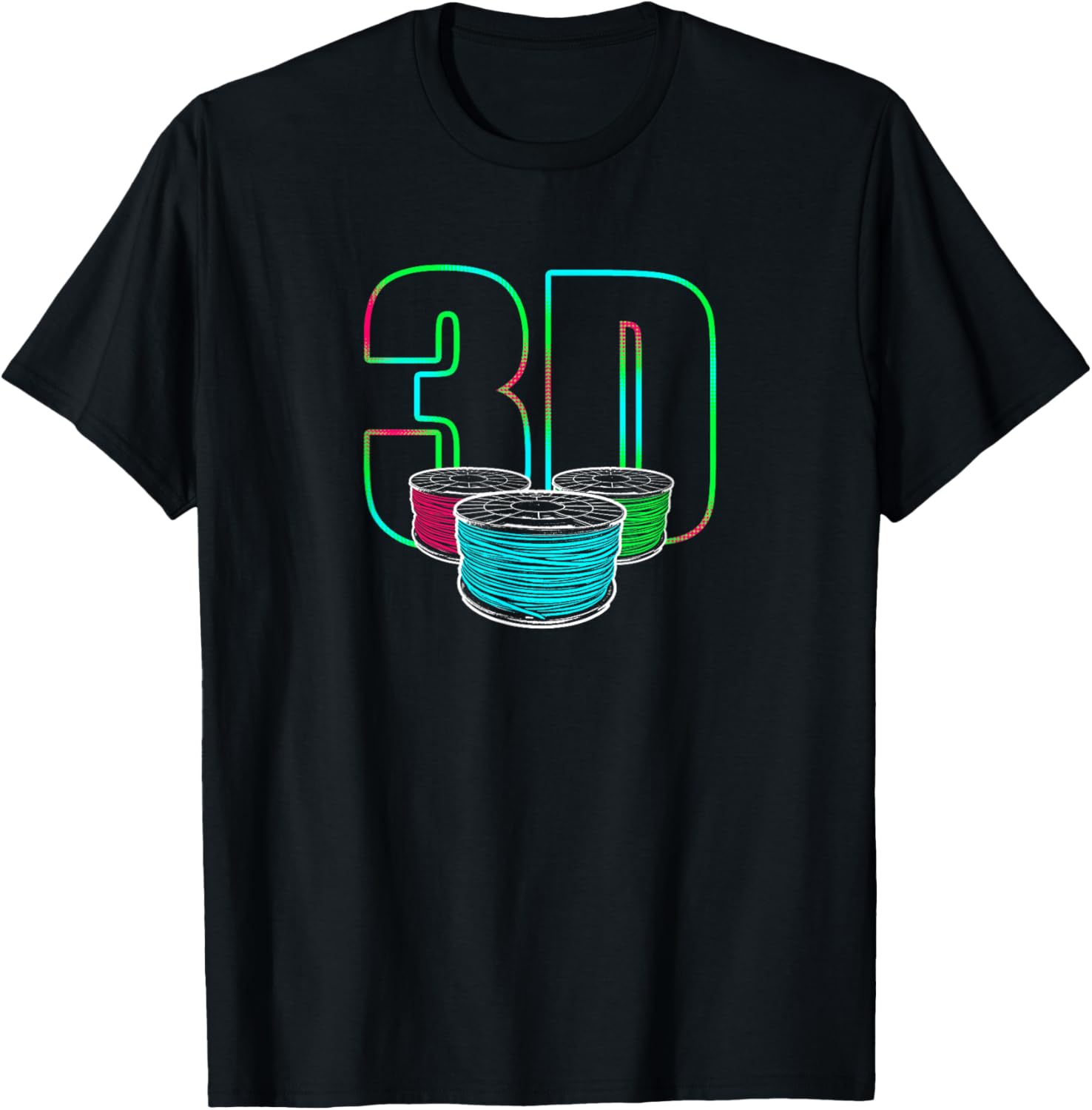 3D Printing Filament G28 Cnc 3D Scan 3D Printer T Shirt