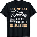 Let Me Knit in Peace Funny Yarn Lover Humor