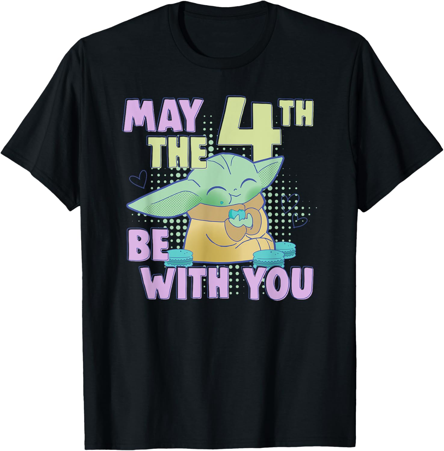 Sci-Fi Bounty Hunter May the 4th Be With You Green Alien Shirt 124
