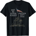 May We Never Forget Freedom Isnt Free Usa Flag Veteran