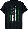 Nigeria Shirt Nigerian Flag American Flag Usa Nigeria Pride
