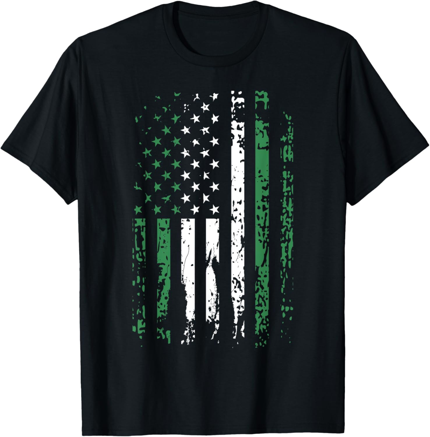 Nigeria Shirt Nigerian Flag American Flag Usa Nigeria Pride
