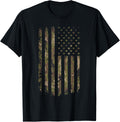 Camo American Flag Usa Camouflage Girls Boys Men Women Kids