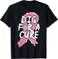 Breast Cancer Volleyball Dig For Cure Awareness Women Girls