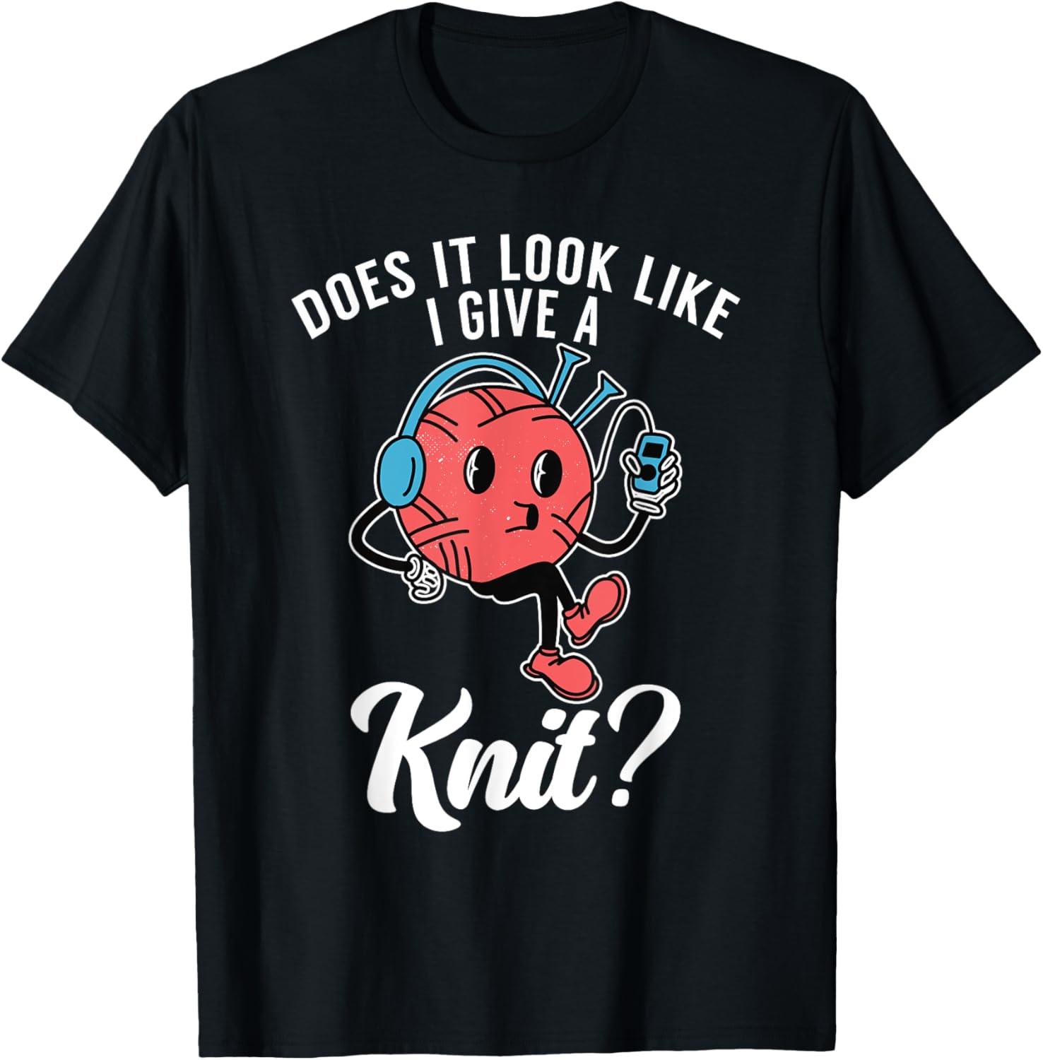 Does it look i give a Knit Crocheting Yarn Knitter