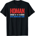 Vintage Style Usa Make America Safe Again Tom Homan Funny Us Patriotic Party