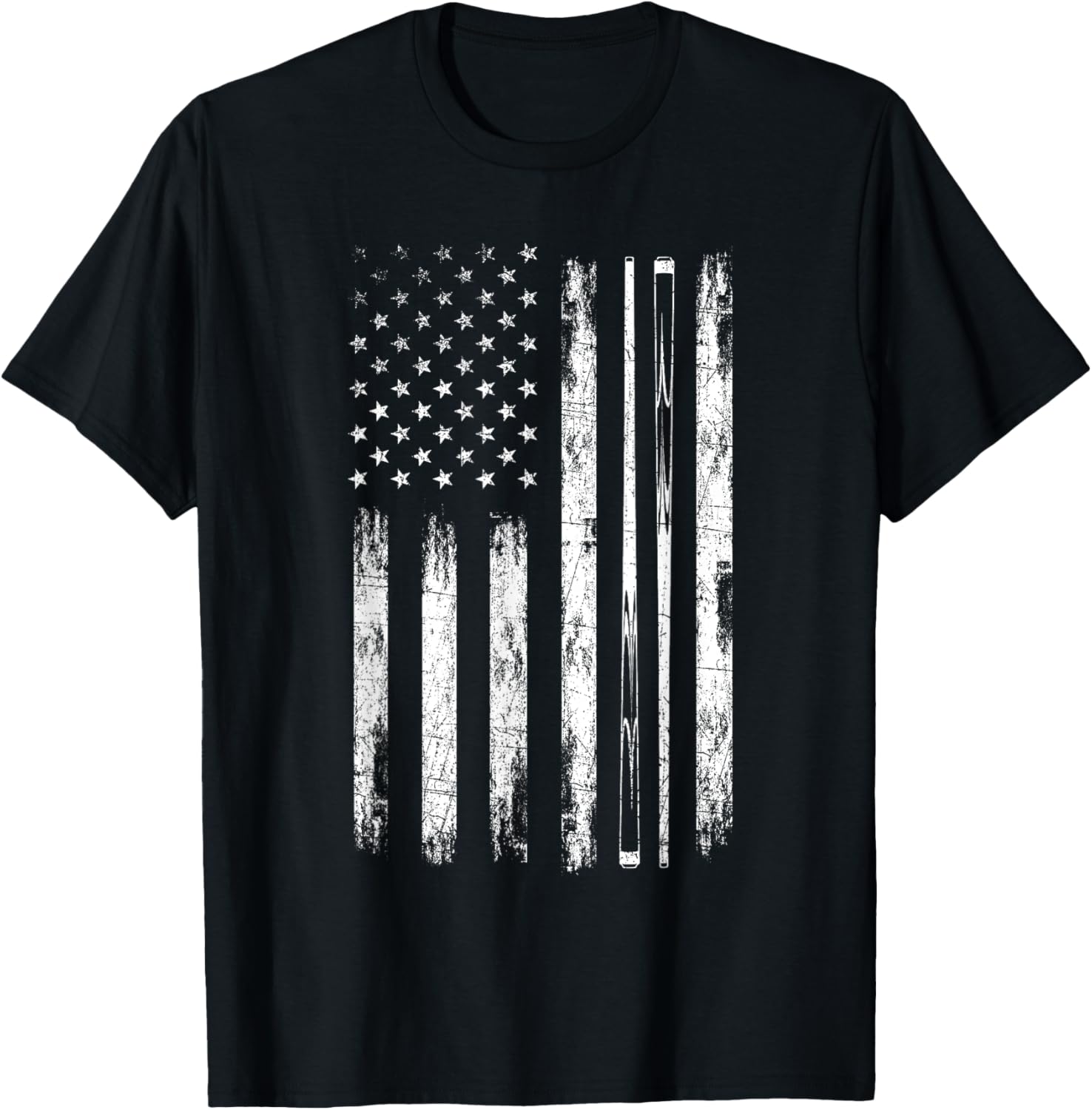 Billiard Stick Usa Flag Pool Player 8 Ball Tournament Game