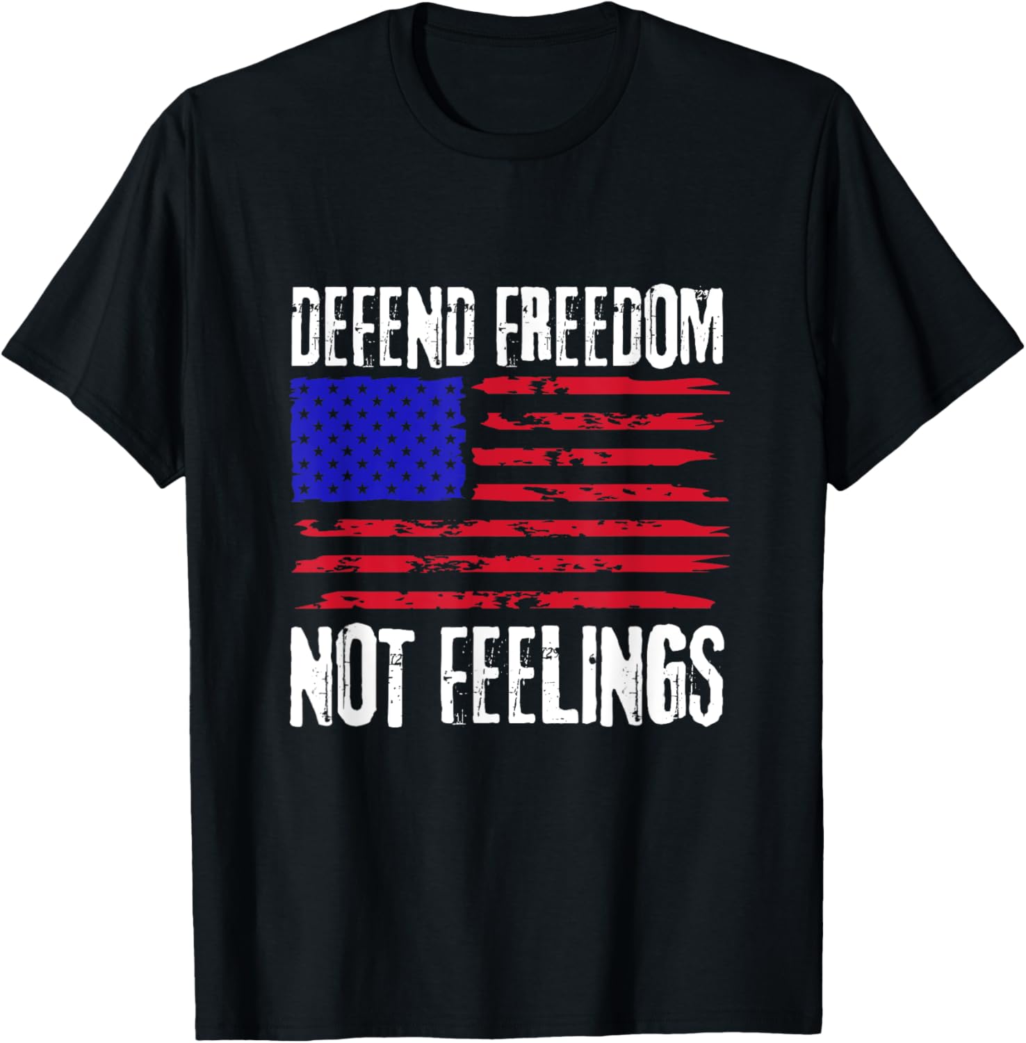 Defend Freedom Not Feelings American Flag 2Nd Amendment