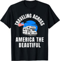 Traveling America The Beautiful For Rv Patriot American Flag