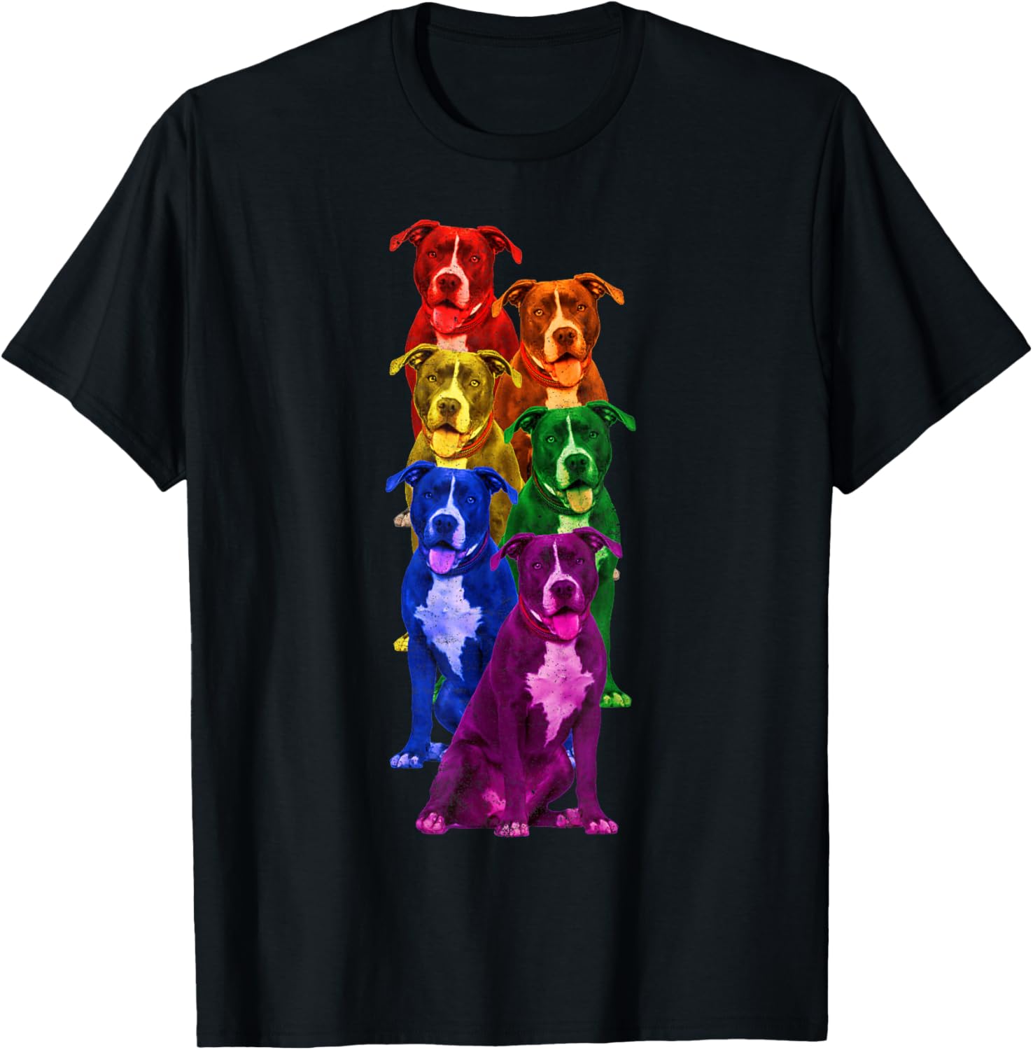 Pitbull Rainbow Flag Gay Pride Lgbt Dog Lover