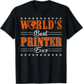 Retro Motif Worlds Best Printer