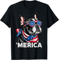 Patriotic French Bulldog Merica Frenchie July 4Th Usa Flag
