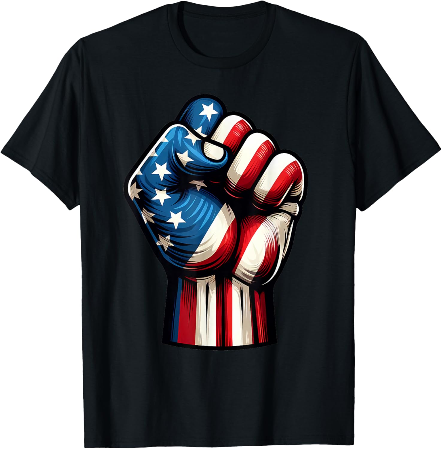 Us Flag Fist Patriotic American Flag Fist Usa Flag