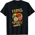 Knitting Chrocheting Yarn Is My Spirit Animal Yarn Lover