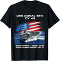 Uss Coral Sea Cv 43 Aircraft Carrier Veteran Usa Flag Xmas