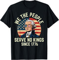 4Th Of July No King In Usa 1776 Patriotic American Flag