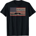 Uss Mahan Ddg 72 Destroyer Ship Usa American Flag