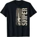 Sniper Usa American Flag Military Sharpshooter