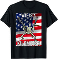 Wtf Is A Kilometer July 4Th Skeleton Funny Cringey Usa Meme