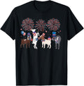 4Th Of July Patriotic Goat Usa American Flag Goat Lovers