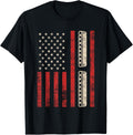 Harmonica Vintage American Flag Patriotic Harmonica Player