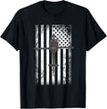 Uh 1 Huey Military Helicopter American Flag