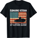 Usa Flag Submarine Veteran For Men And Submarine For Men