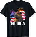 Usa Flag 4Th Patriotic Merica Murica Meme Lover Capybara