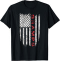 Gramps American Flag T Shirt Grandpa Gifts Men Tee Shirts