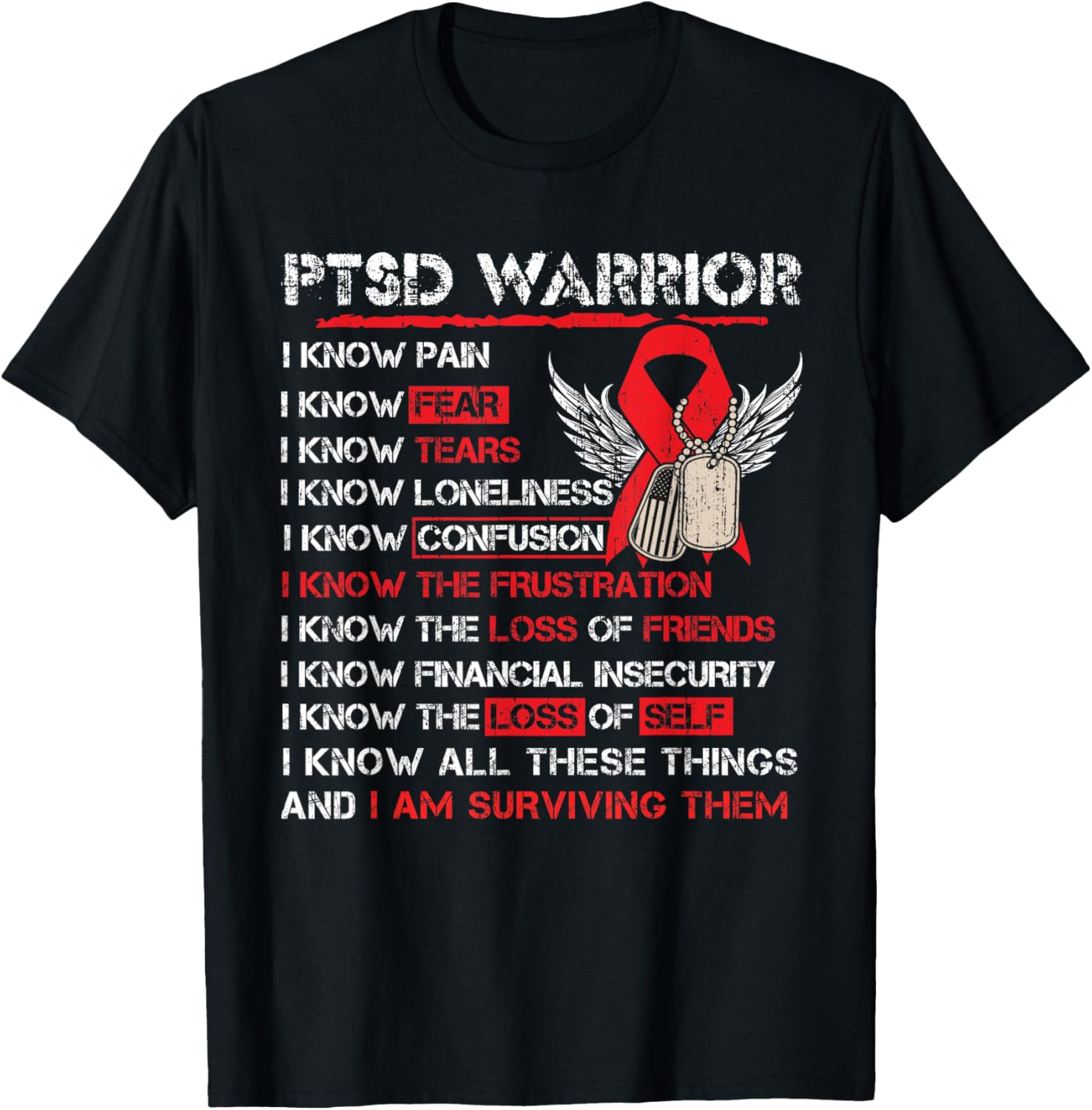 Ptsd Awareness Usa Flag Post Traumatic Stress Disorder