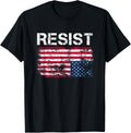Resist American Flag Upside Down Distress Vintage