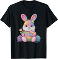 Pastel Knit Bunny Easter Egg Cute Yarn Spring Gift