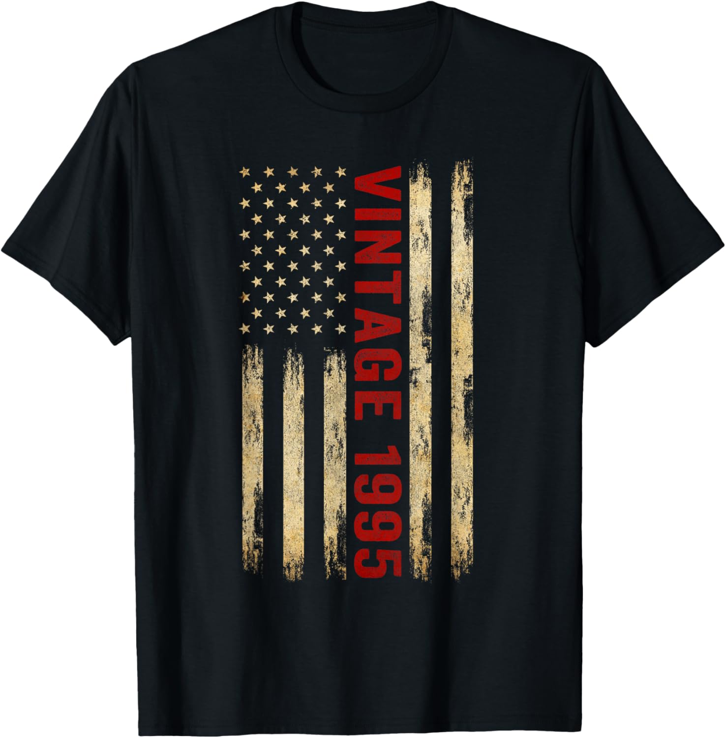 Vintage 1995 Made In 1995 American Flag 30Th Birthday Gifts