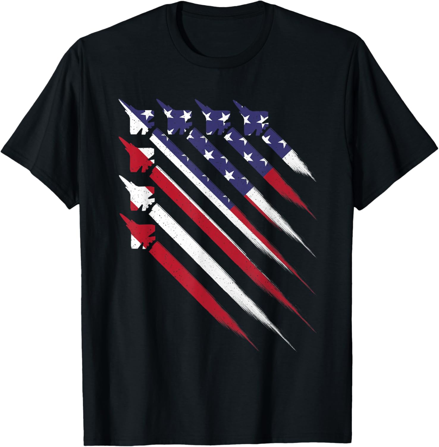 Patriotic 4Th Of July Jet Usa American Flag Men Boys