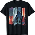 American Flag Bigfoot 4Th Of July Patriotic Sasquatch