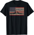 Uss Sampson Ddg 10 Destroyer Ship Usa American Flag