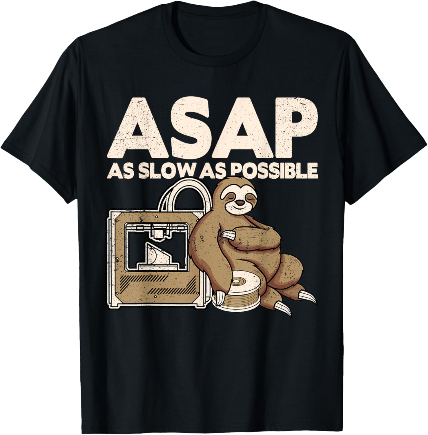 3D Printer Asap As Slow As Possible 3D Printing Sloth
