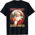 Screen Printer Christmas Holiday Love Xmas
