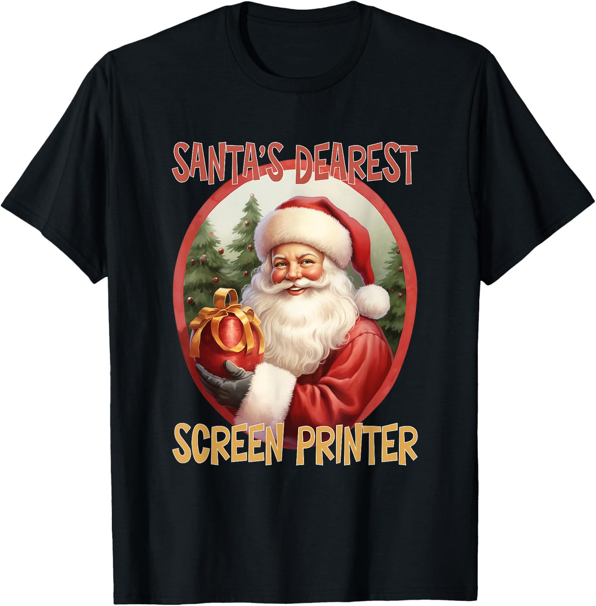 Screen Printer Christmas Holiday Love Xmas