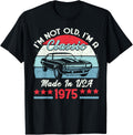1975 Vintage Usa Car Birthday Gift Im Not Old Classic 1975