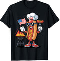 Hot Dog 4Th Of July Funny Patriotic Bbq Hot Dog Usa Flag