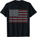 Crab 4Th Of July Paw Print American Flag