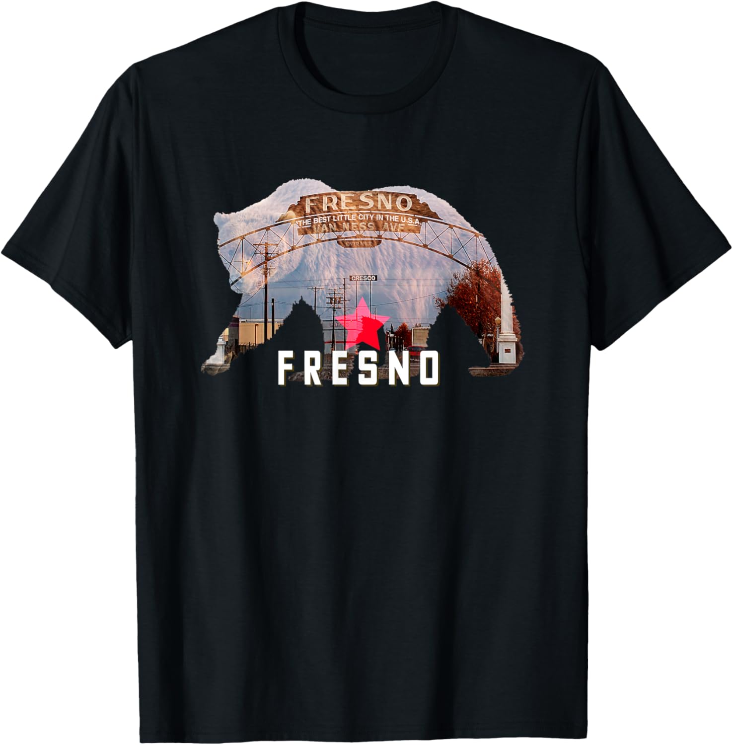 Fresno Ca California Bear The Best Little City In The Usa