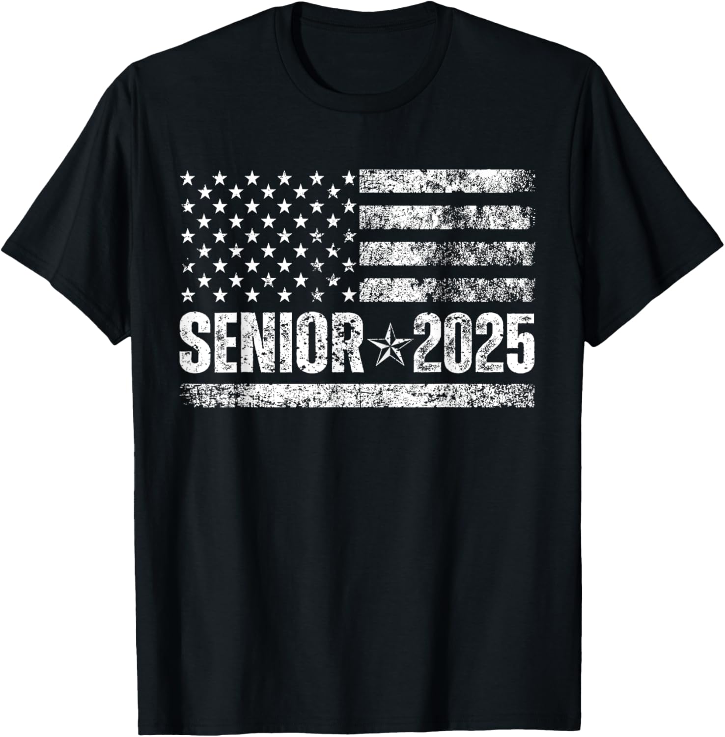 Senior Year 2025 American Flag Us Graduation Class Of 2025
