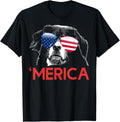 Merica Bernese Mountain Dog American Flag 4Th Of July