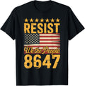 Resist We People 8647 Usa Flag Political Gift