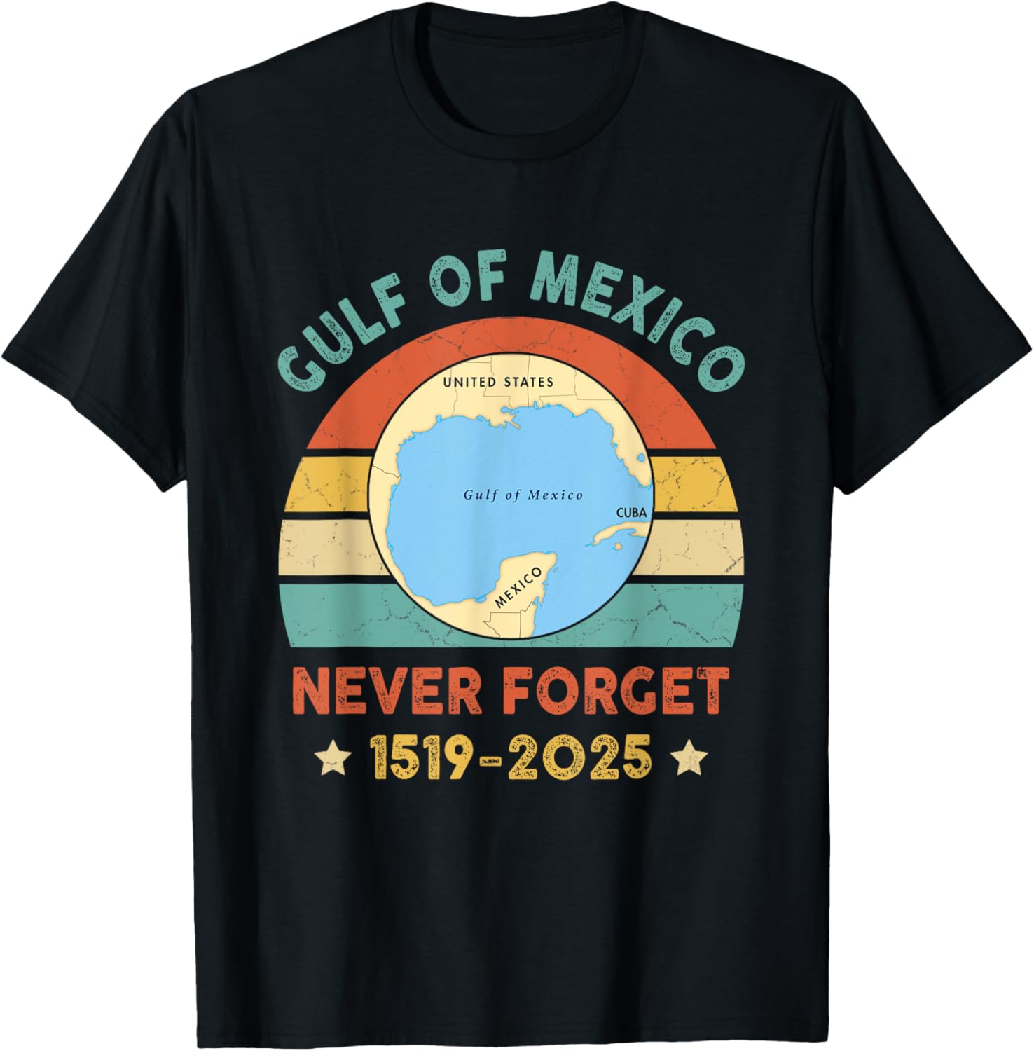 Gulf Of Usa America Funny Gulf Of Mexico Never Forget
