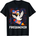 Funny Goose 4Th Of July Firequacker Usa Independence Day