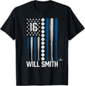 Baseball American Flag Will Smith Los Angeles Baseball Mlbpa