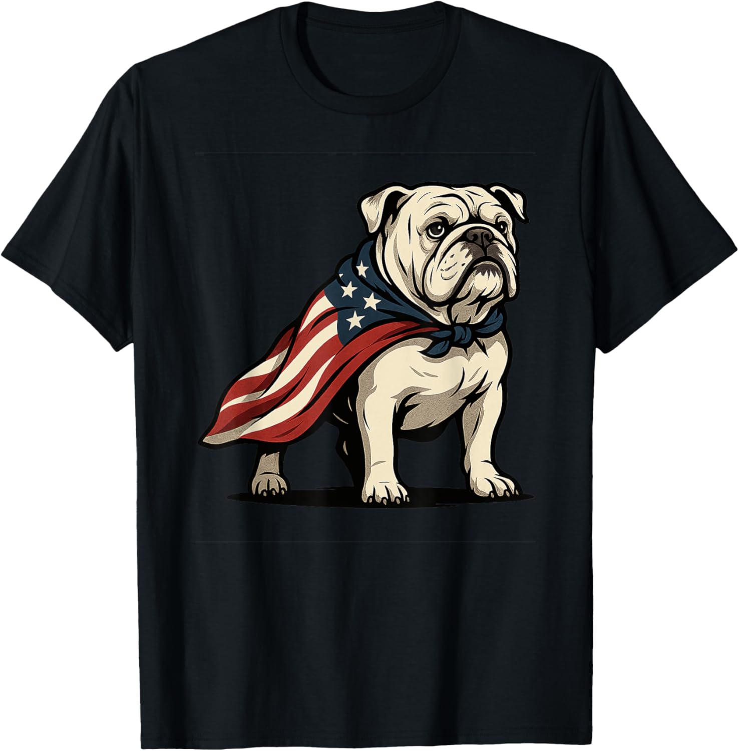 Patriotic Bulldog 4Th Of July Funny Dog Lover American Flag